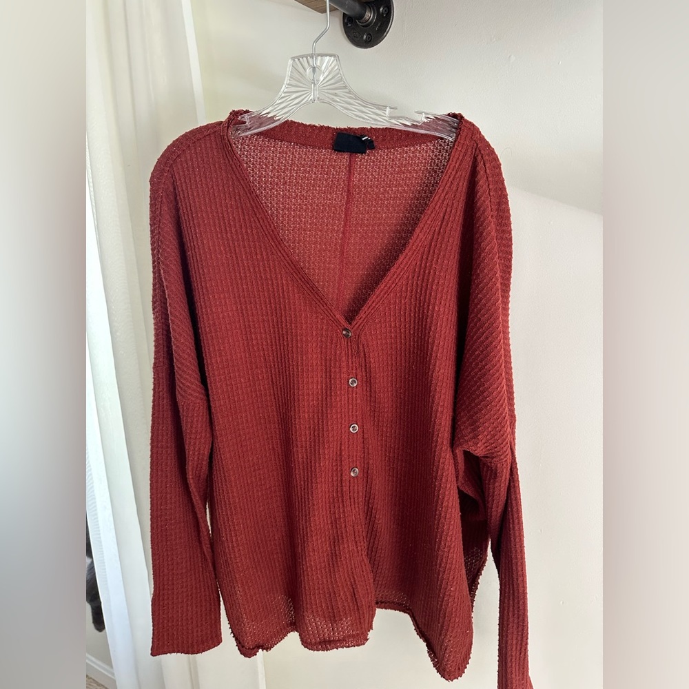 Out From Under Maroon Long Sleeve